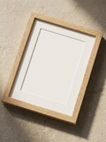 Wooden Oak Frame 5.1 x 7.1 made from solid white oak