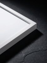 White photo frame for 5.1 x 7.1 artwork
