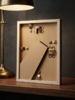 Natural light wood frame for photos and artwork