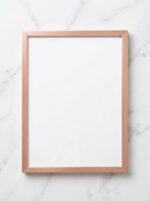 Copper picture frame 5.1 x 7.1 for posters and photos