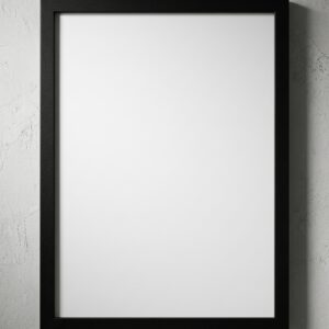 Black metal frame 5.1 x 7.1 for posters and photos
