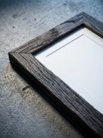 Dark wood frame for 5.1 x 7.1 artwork