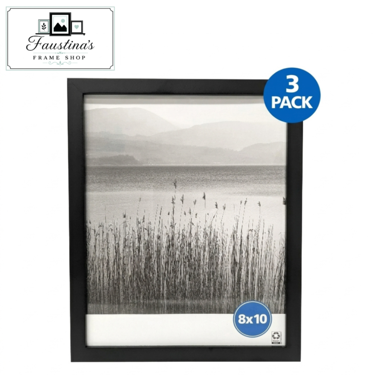 Faustina's Frame Shop black tabletop photo frame