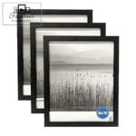 Faustina's Frame Shop 8x10 black gallery picture frame set of 3