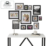 Faustina's Frame Shop black gallery photo frame
