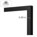 Faustina's Frame Shop gallery picture frame for 3.5x5 photos