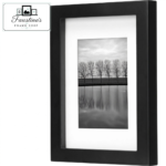 Faustina's Frame Shop black tabletop picture frame set