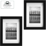 Faustina's Frame Shop gallery 5x7 matted tabletop picture frame