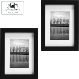 Faustina's Frame Shop gallery 5x7 matted tabletop picture frame