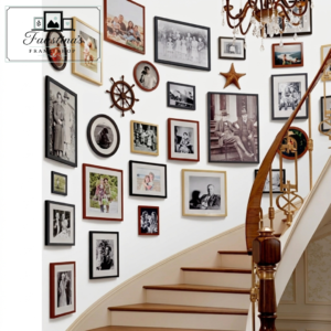 Faustina's Frame Shop 20 x 28 picture frame with mat